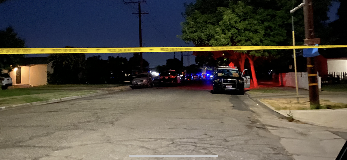 A man was shot and killed on Griffith Way and Crystal Avenue in Fresno, California on Thursday, June 12, 2025.