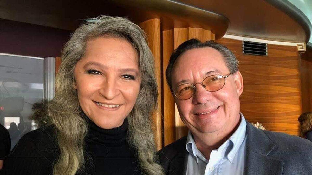 Aileen Rodriguez Imperatrice and her husband Tony.