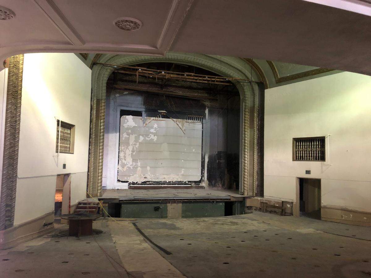 AFTER: The interior of Hardy’s Theater at 944 Van Ness Street in downtown Fresno as seen during an Aug. 4, 2021, site inspection.