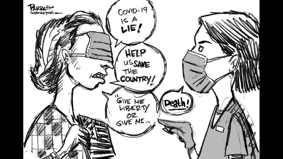 Pandemic protestors.