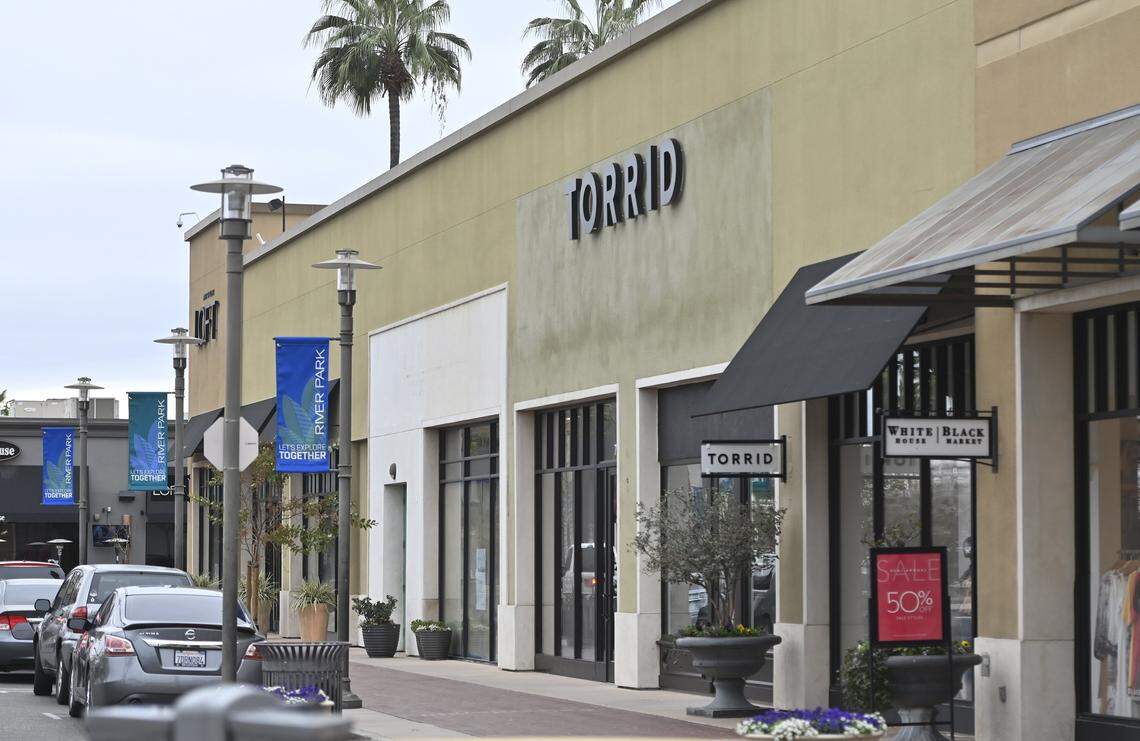Torrid, the plus-sized women’s retailer in River Park in, is pictured in this Fresno Bee file photo from January, 2024.