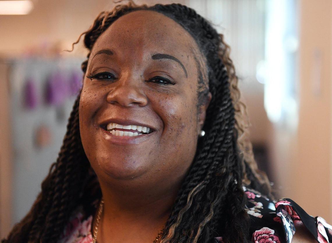 Fanta Nelson works at West Fresno Regional Center. Photographed Wednesday, Aug. 26, 2020 in Fresno.