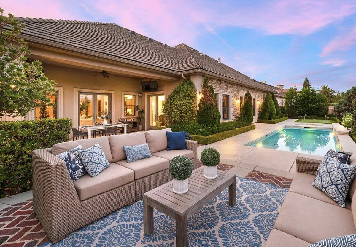 The home at 11350 N. Glencastle Way is on the market with an asking price of $2,399,998. The house is 4,502 square feet with four bedrooms and 3 1/2 bathrooms and is located about a three-minute walk to Copper River Country Club.