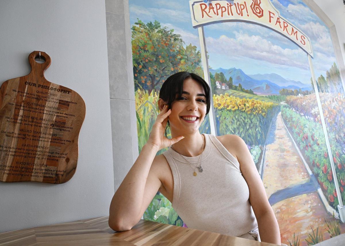 Janna Melkonian has opened Rappit Up!, a food store offering vegan options to go from breakfast to soups and sandwiches and pasta. Rappit Up! focuses on fresh hand crafted healthy food options. Photographed Friday, July 12, 2024 in Fresno.