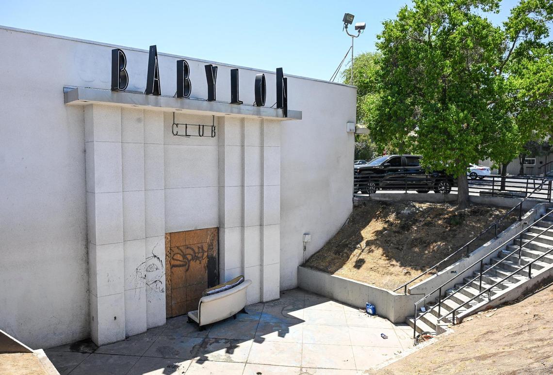 The Babylon Club in the Tower District is still closed more than a decade after copper wire thieves caused extensive damage to the building.