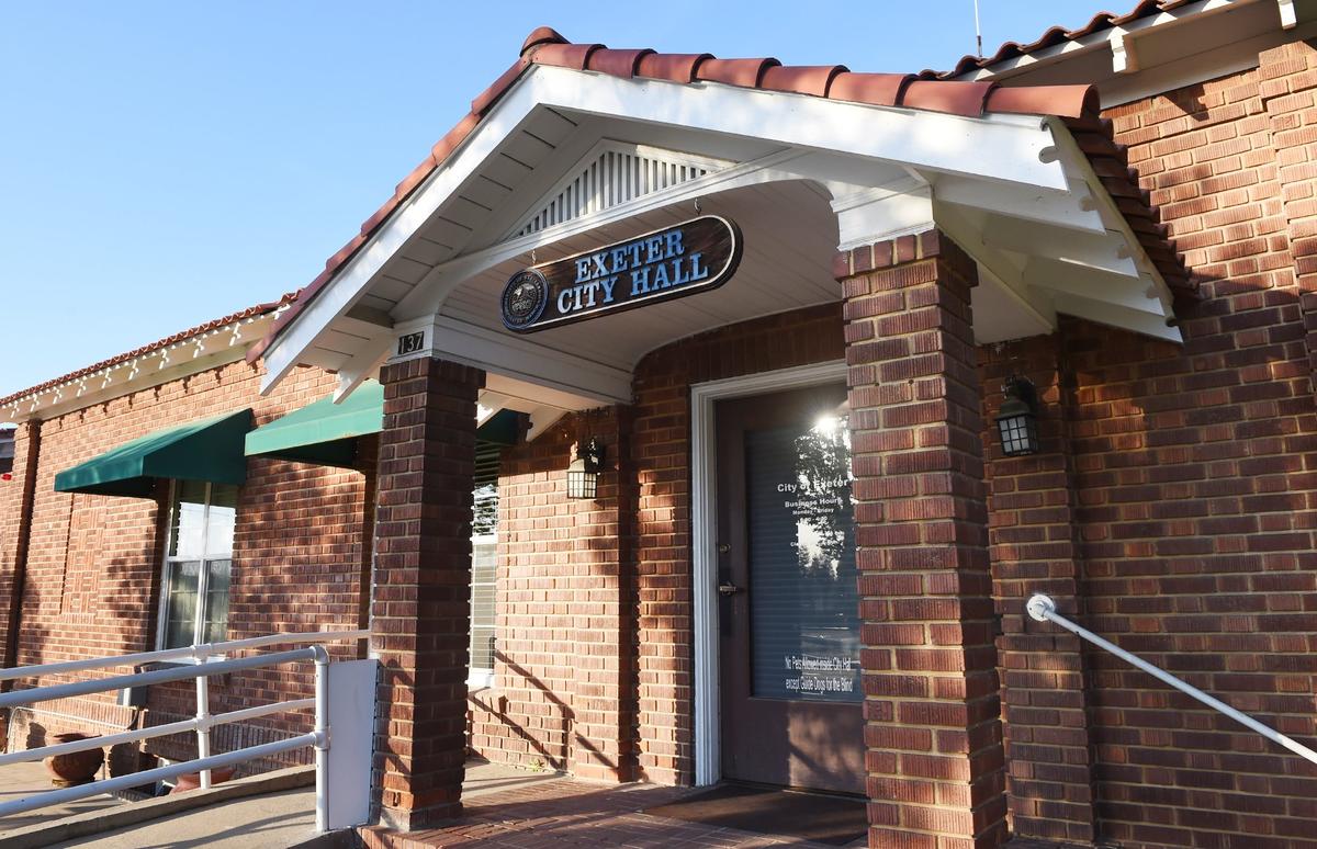 Exeter City Hall, shown Friday, April 12, 2019 in Exeter, CA.