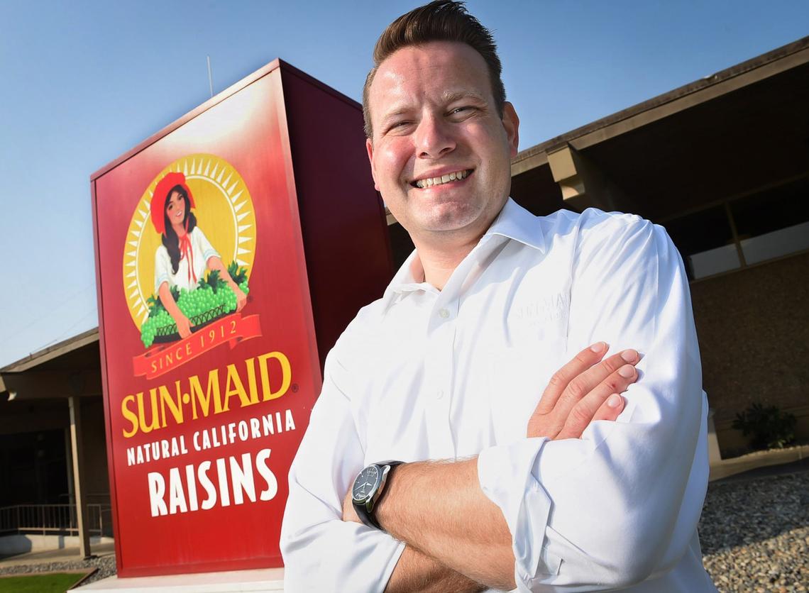 Harry Overly moved from Chicago to become the new CEO and president of Sun-Maid.