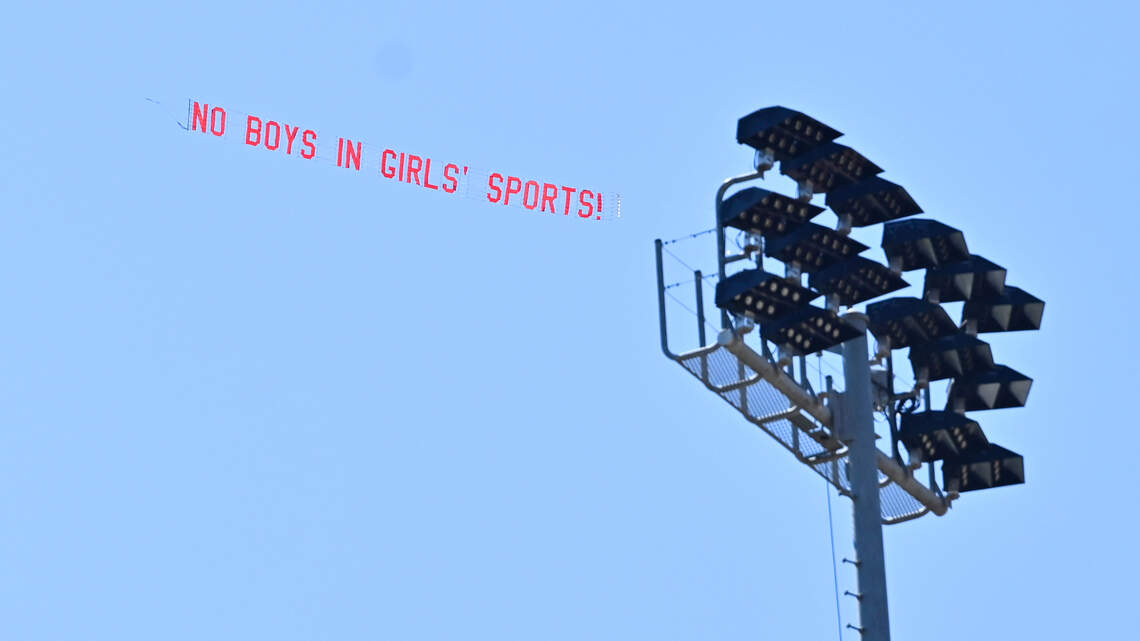 Protester pepper-sprayed at CIF track finals in Clovis featuring transgender athlete