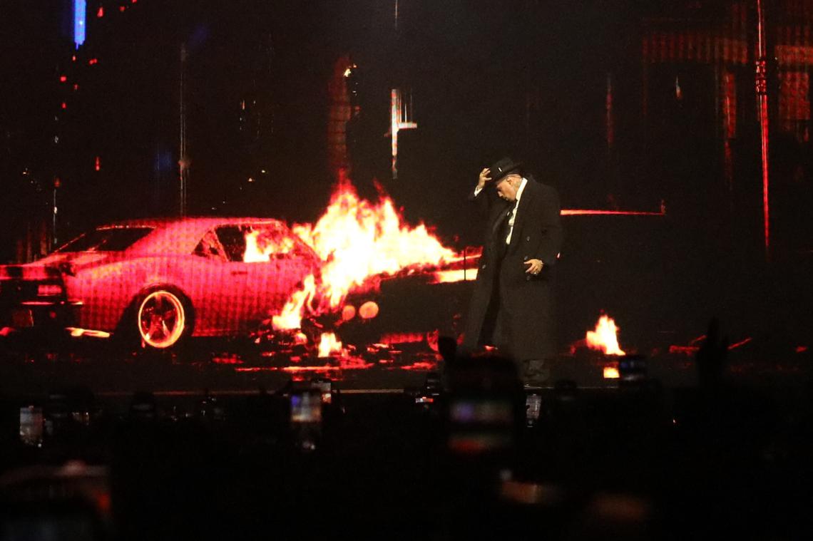 Superstar Rauw Alejandro brought his Cosa Nuestra World Tour to Fresno’s Save Mart Center Sunday (April 13) night and the sold-out concert didn’t disappoint.