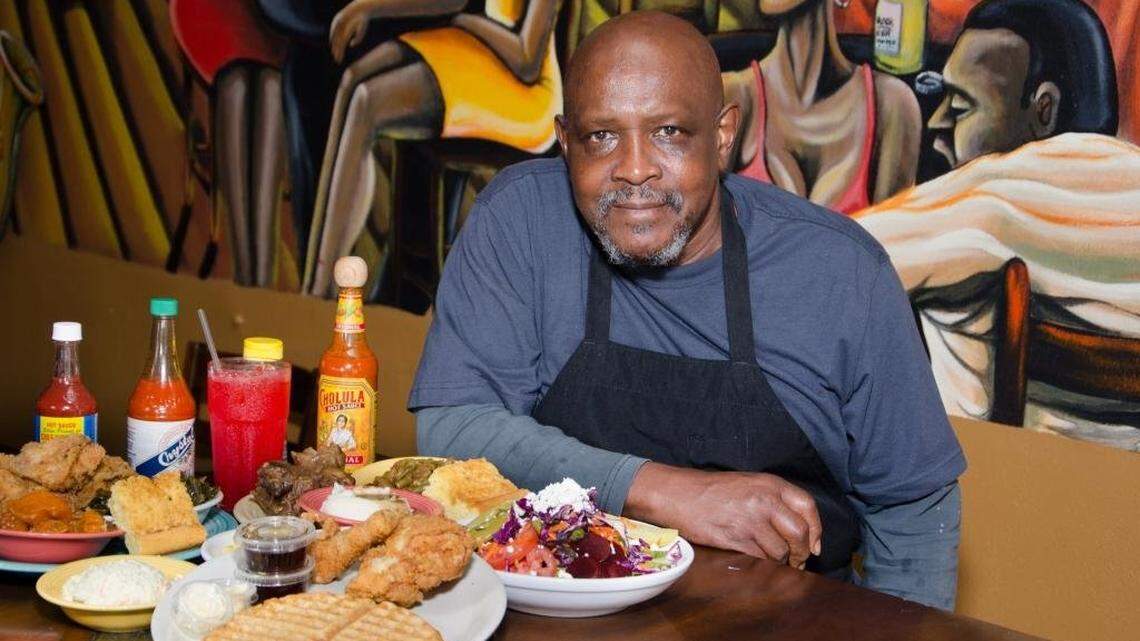 CHEF PAUL’S CAFE: Chef Paul Pearson is developing a loyal following with dishes like chicken and waffles, greens and grits.