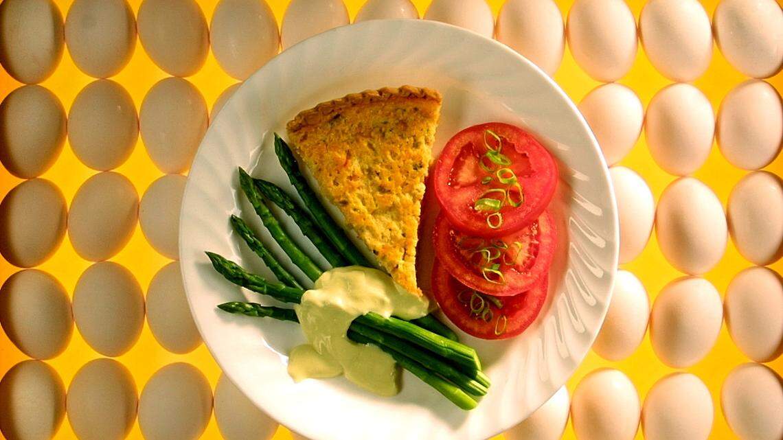 A quiche with vegetables makes an appearance on many restaurants’ Easter brunch menus. Fresno restaurants are offering take-home Easter meals, and many may open for indoor dining if the county moves into the red tier of coronavirus restrictions.