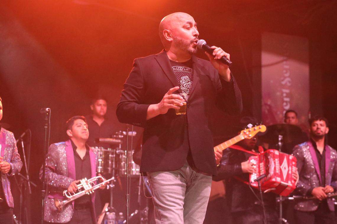 Regional Mexican singer Lupillo Rivera performed at the Paul Paul Theater on the final night of The Big Fresno Fair, delighting the audience not only with his voice but also with autographs on Sunday, October 12, 2025.