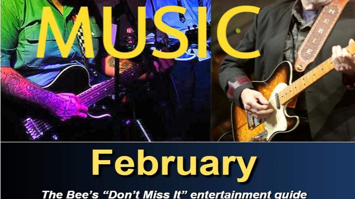 Concerts are big part of February 2016's entertainment guide.