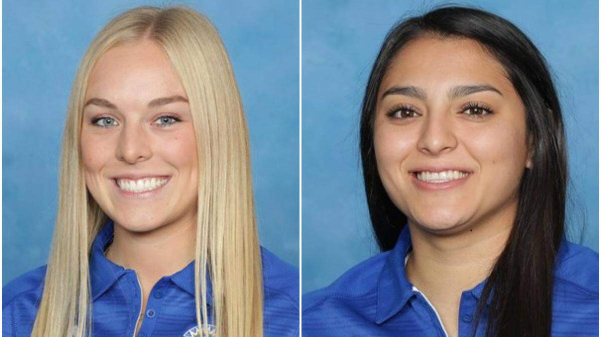 San Jose State’s Clovis West connection: Megan Anderson, left, and Danae Marquez