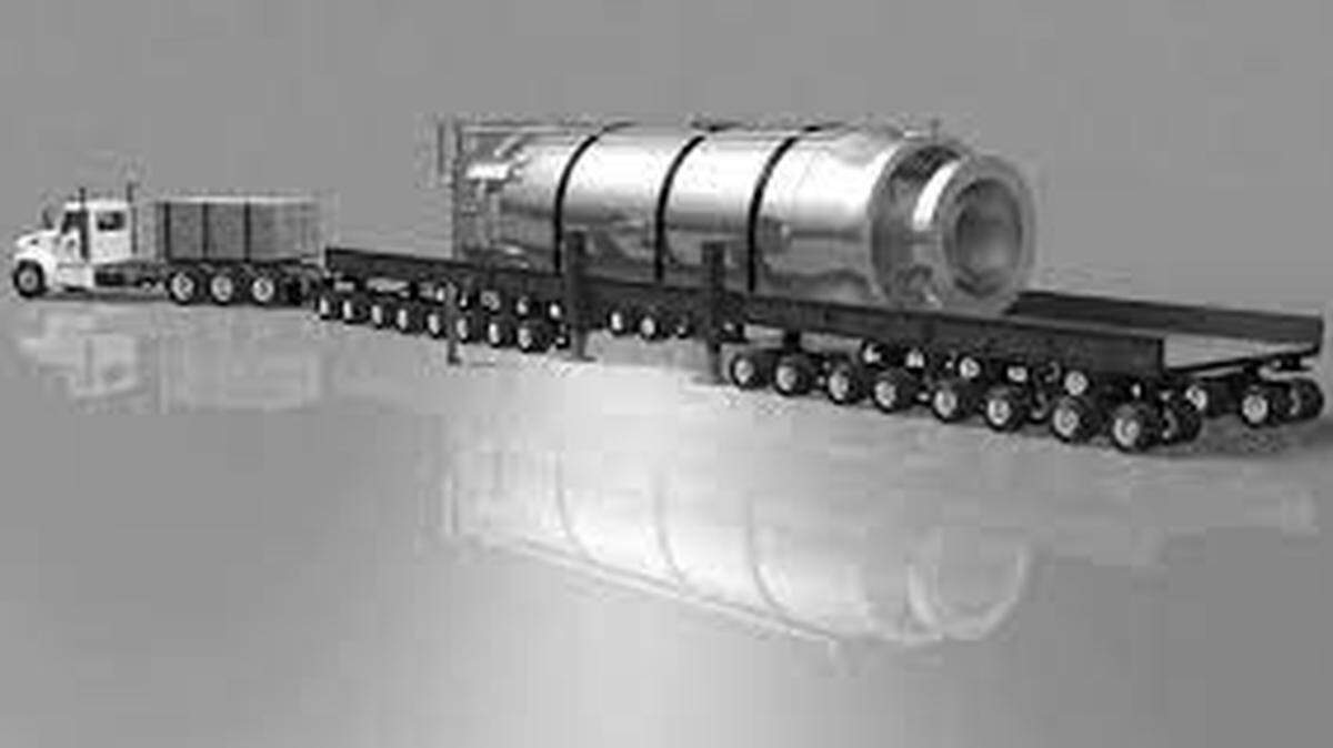 An example of a small modular reactor.