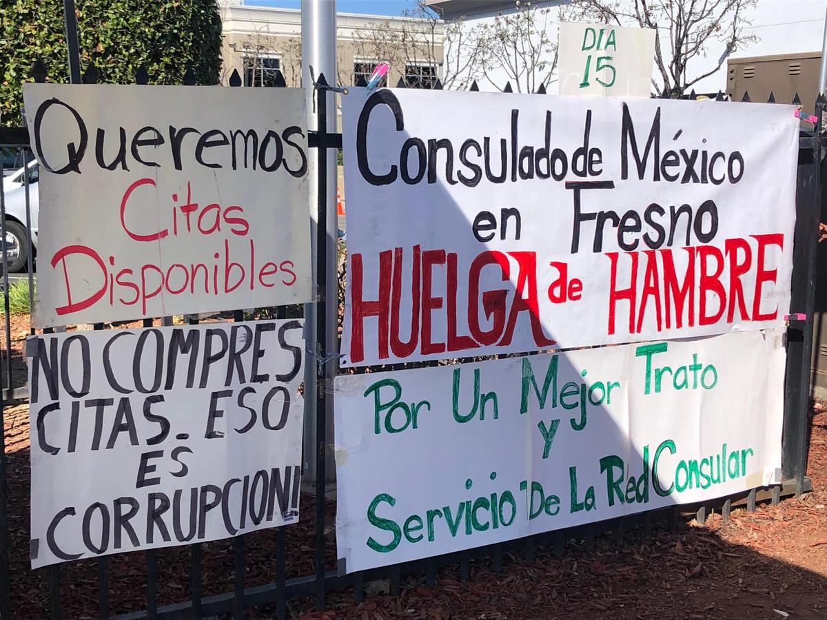 The coordinator of the Coalition Mexico 2024 Voto desde el Extranjero (Vote From Abroad), Ángel Noriega said he voluntarily declared himself on a hunger strike on February 26th.