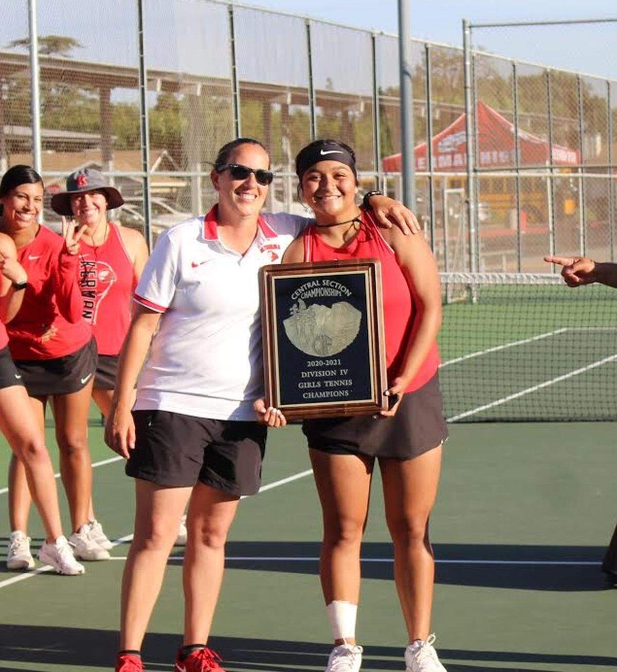 Kerman wins Division IV championship.
