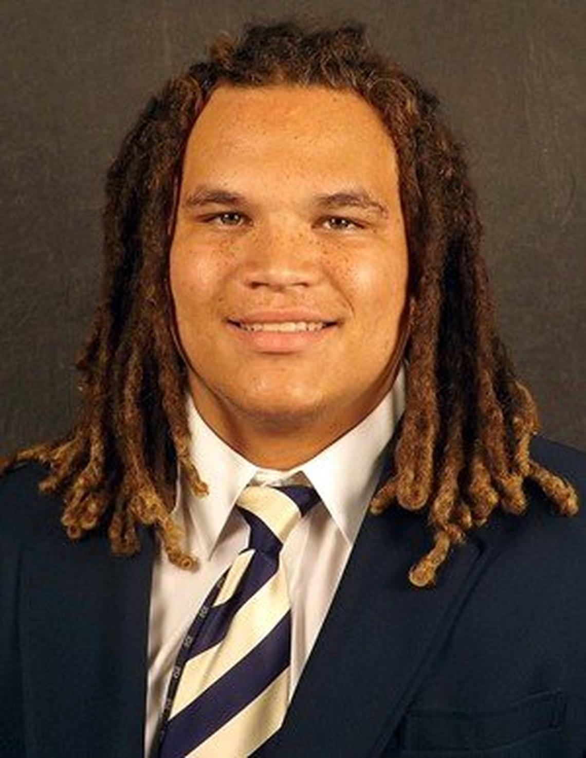 Fresno State defensive tackle Ricky McCoy, a Roosevelt High graduate and transfer from Washington