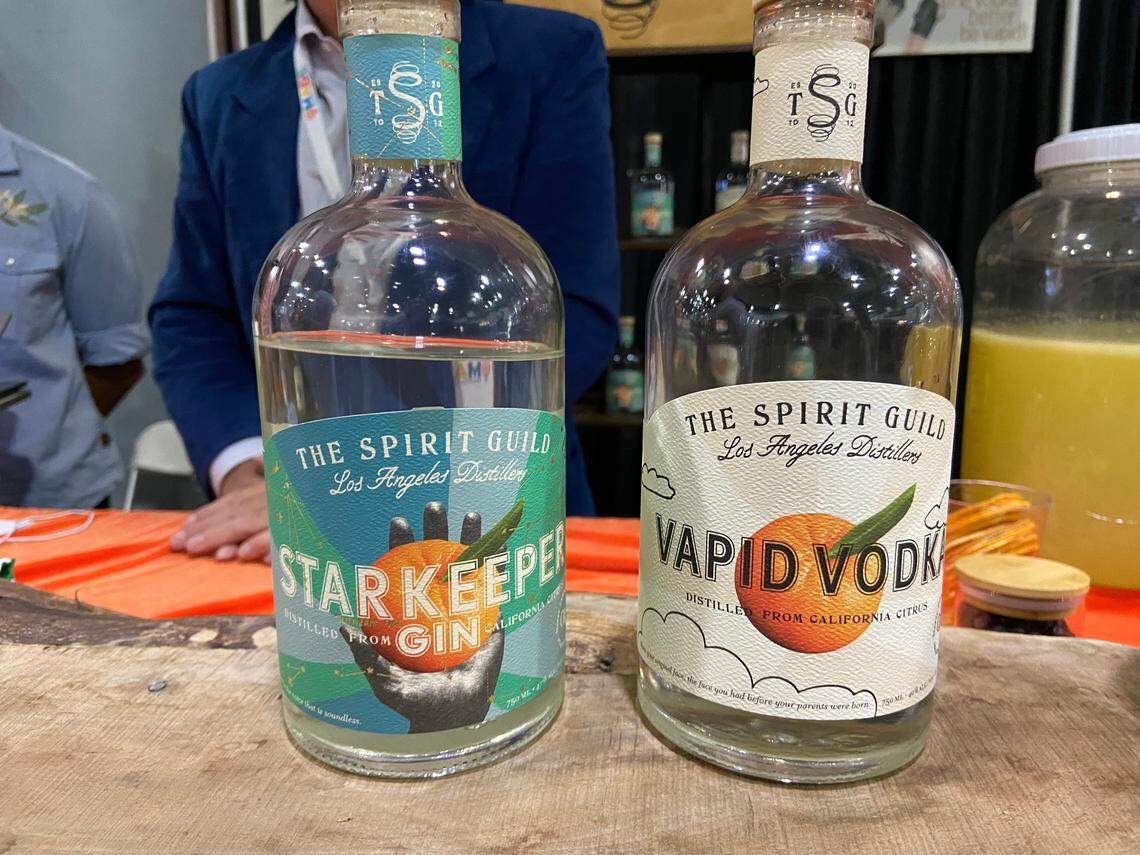 Star Keeper gin and Vapid Vodka are spirits made with citrus fruit from The Spirit Guild. The Los Angeles distillery, which is looking to move to the Fresno area, was at the MADE Central California show.