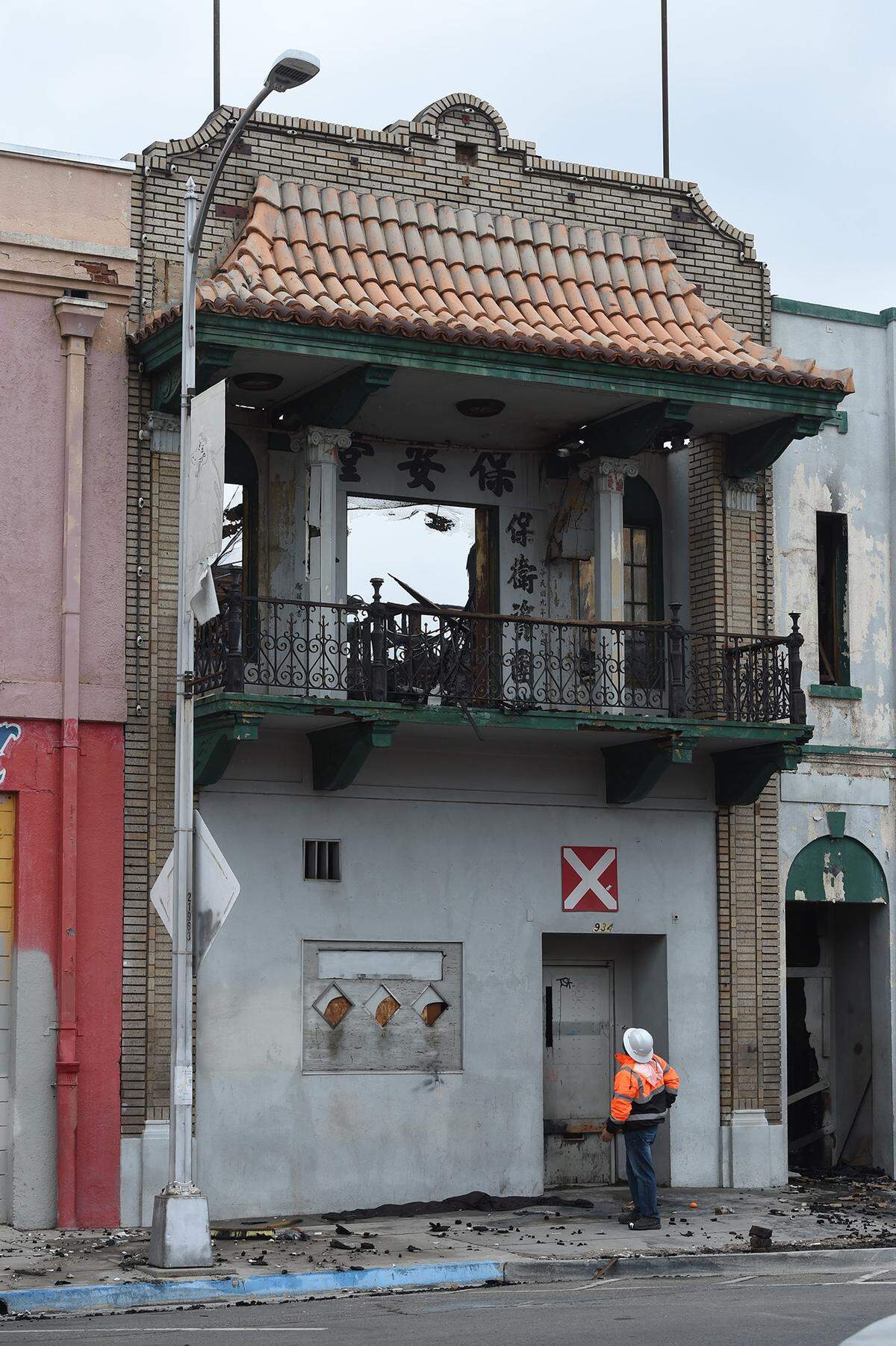 The Bow On Association Building is one of five that are “super historic” in Chinatown in Fresno.
