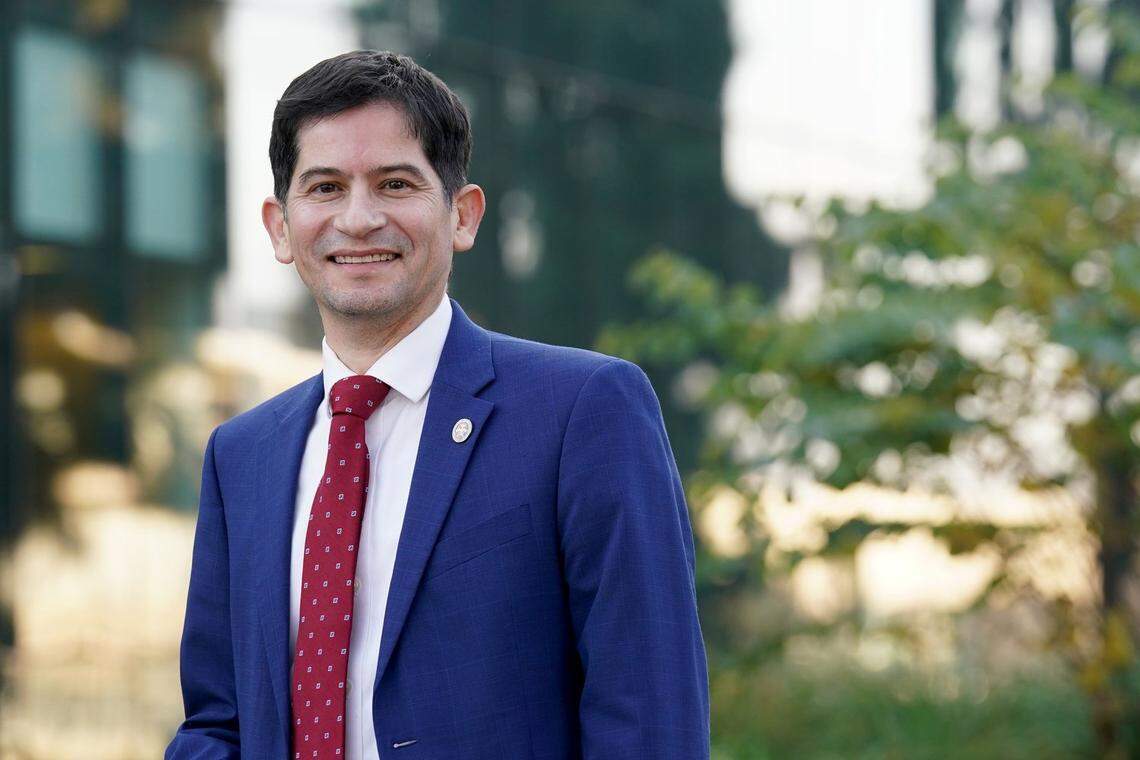 Fresno State President Saúl Jiménez-Sandoval