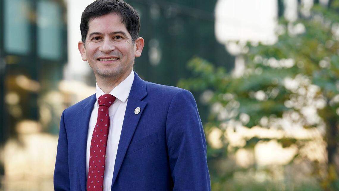 Fresno State President Saúl Jiménez-Sandoval
