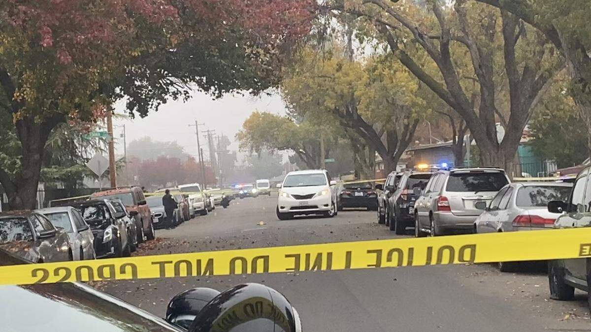 A man was killed and another was injured in a shooting in Fresno, California on Thursday, Nov. 28, 2024.