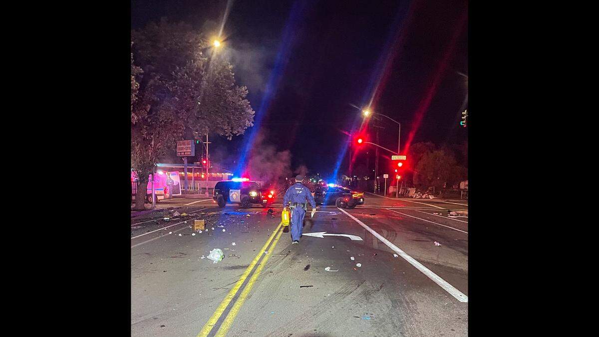 A suspected drunken driver was arrested Tuesday, Dec. 13, 2022, in Fresno after a crash that sent another driver to the hospital with major injuries, according to the California Highway Patrol.