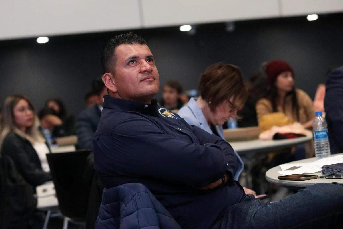 Jaime Urzua Gutiérrez, profesor de la Universidad Autónoma de Chapingo, y coordinador del viaje universitario de 10 días a California, que incluyó la visita a la Universidad de California, Merced el 1 de marzo.