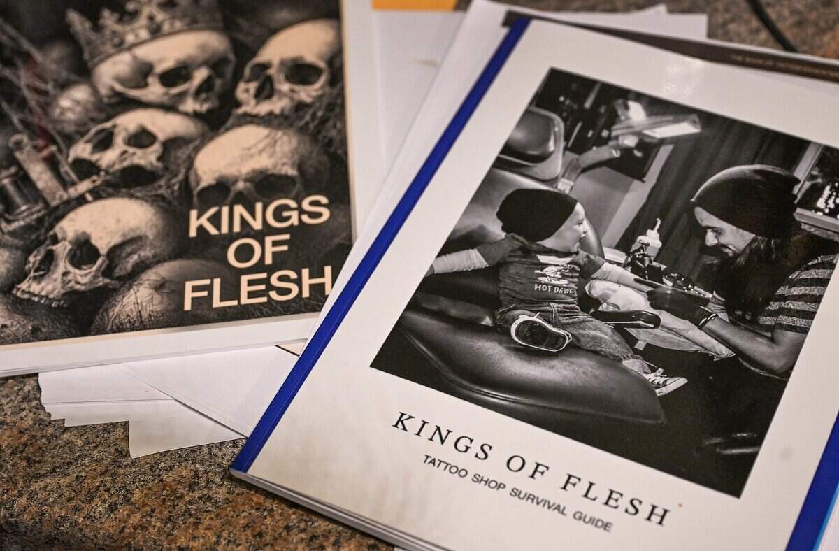 Daniel Rudolfo Acosta III, who opened Clovis Ink Tattoo, the first tattoo parlor in Clovis, 19 years ago, wrote a book on his experience as a tattoo artist called Kings of Flesh.