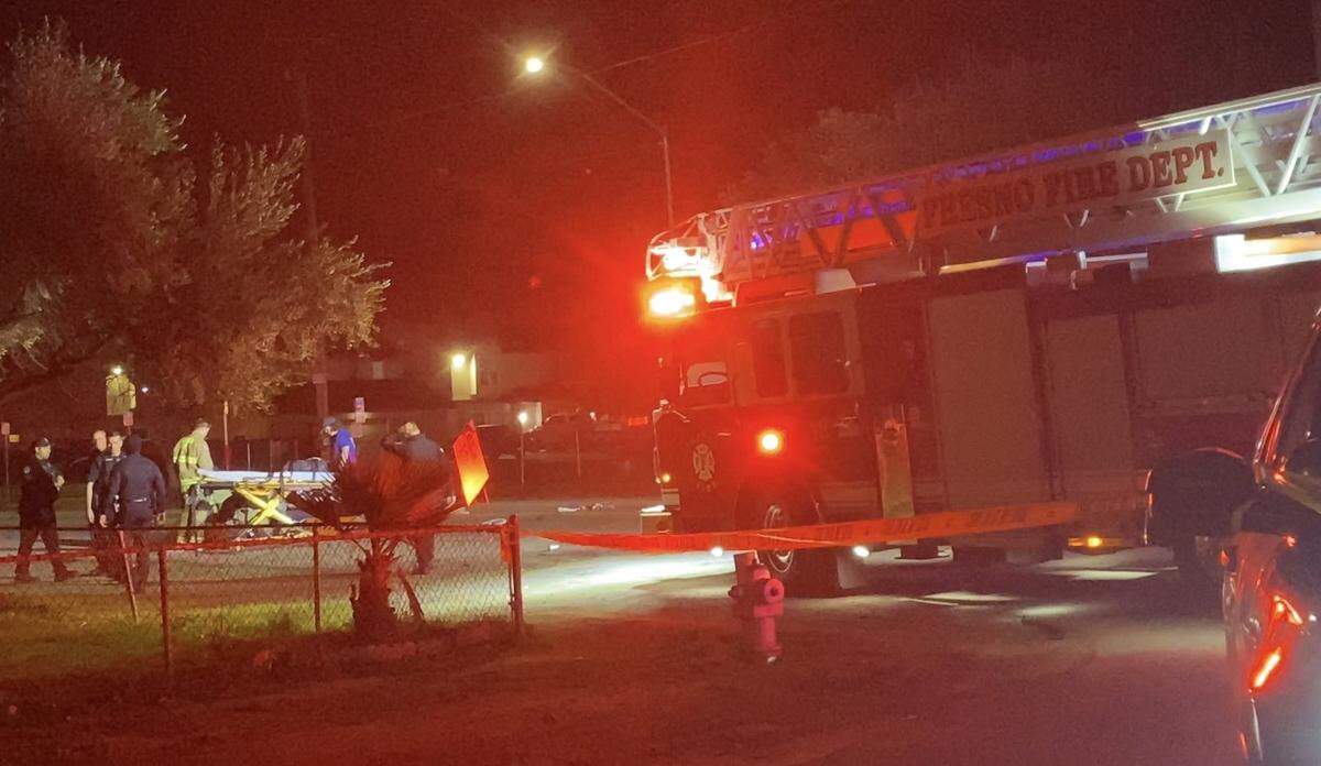 A bicyclist was killed when a vehicle struck her at Polk and Fairmont avenues on Monday, Feb. 26, 2024.