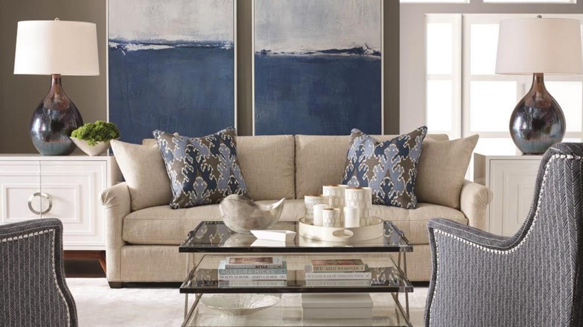 There is a lot we disagree on as Americans, Holly says, but decorating our homes with various shades of blue is something that brings us all together.