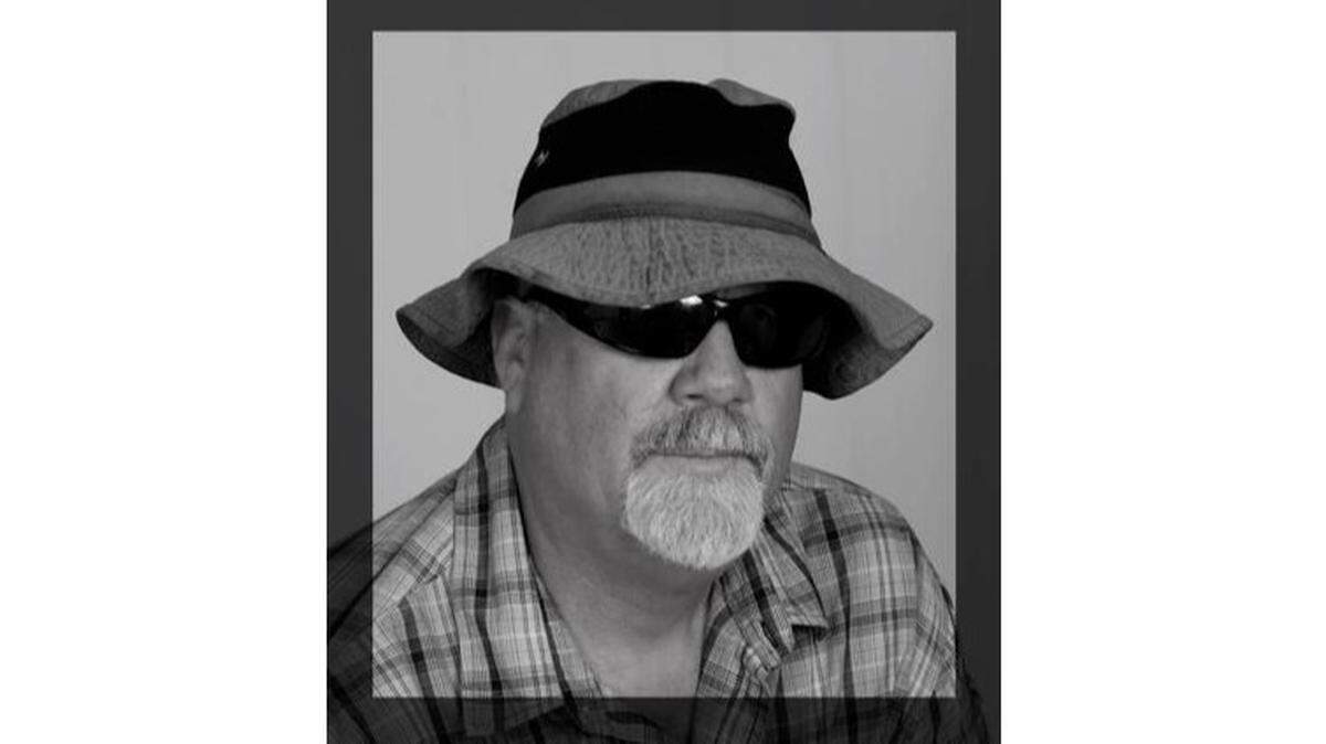 Author Richard Lake of Fresno in the photo for the inside jacket cover of his debut novel, “9-11 2.0 Fool Me Once.”