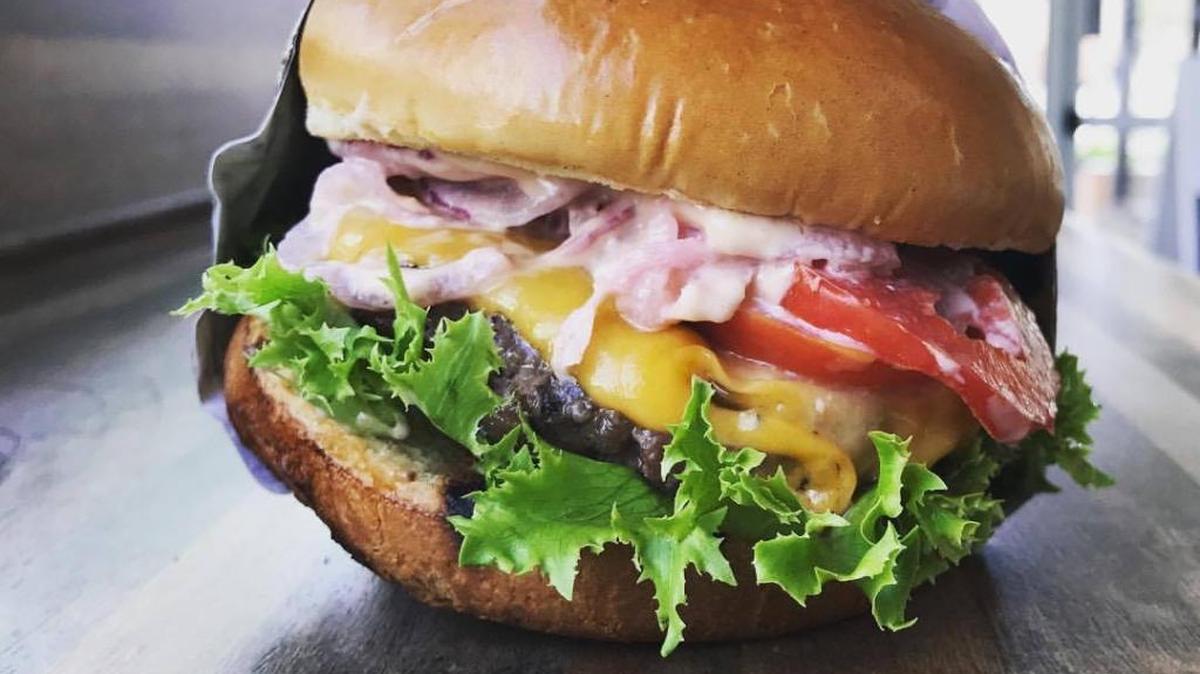 It’s National Cheeseburger Day. This is the cheeseburger at CHARburger in Fresno at 901 L Street.