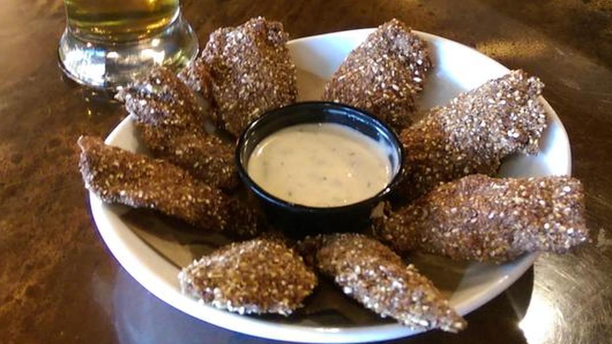 
Guri’s GrubHous’s Rocky Mountain oysters cost $4.99. 
