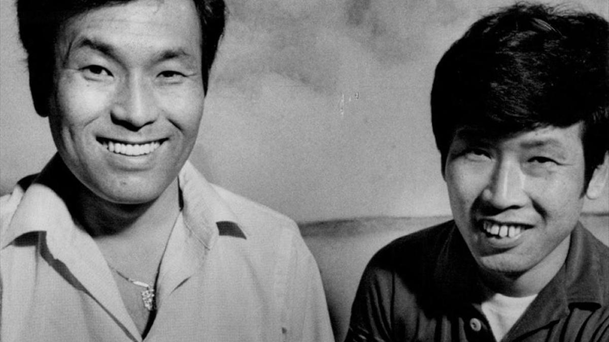 From left, brothers Toshi Yoshioka and Hisao “Tommy” Yoshioka, who own Tokyo Gardens.