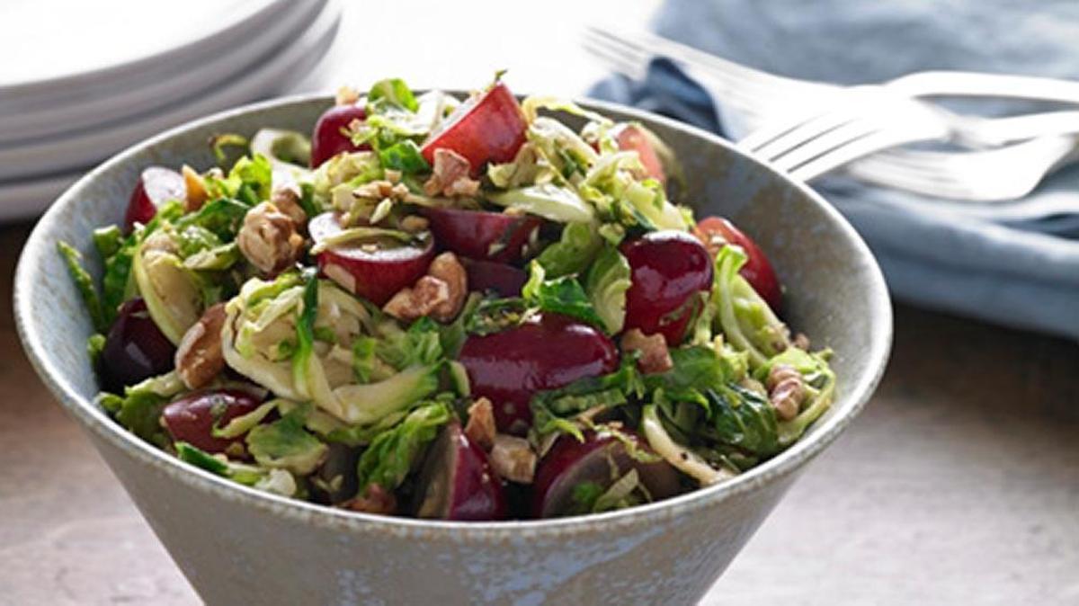 Garlic Ginger Brussels Sprouts.
