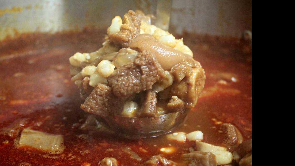 
Menudo on Wheels delivers the traditional Mexican stew on weekends. It’s available with tripe, beef tendon and yellow hominy or tripe with pork feet and white hominy. 
