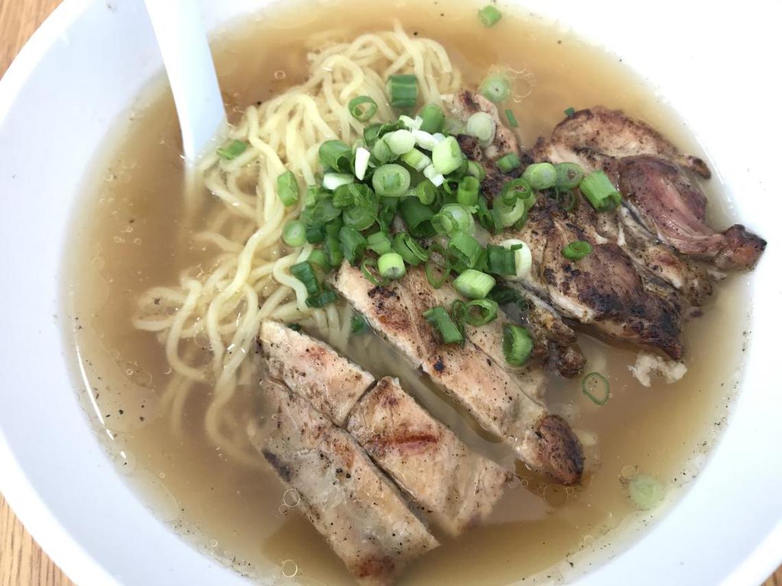 This chicken shoyu ramen is on the menu at Brothers Ramen in Fresno.