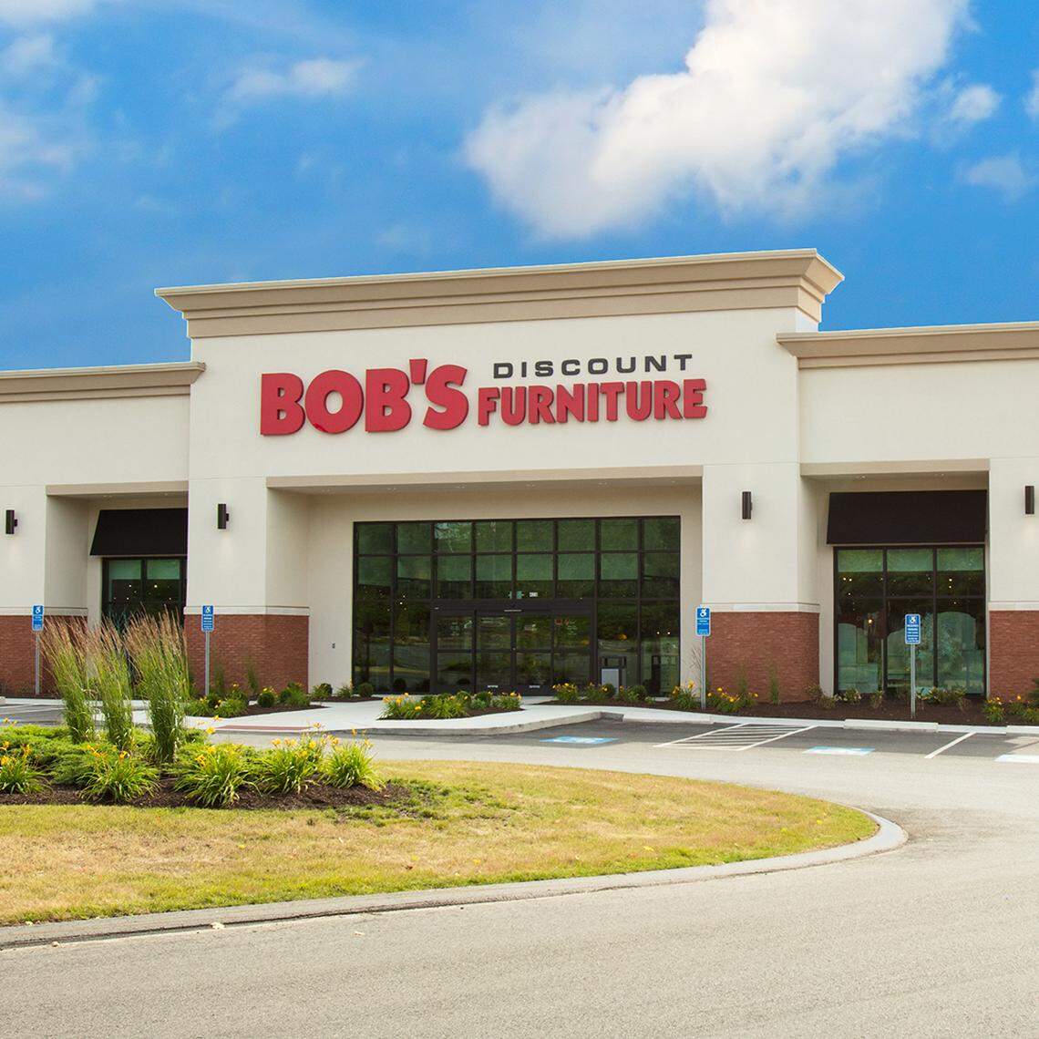A Bob’s Discount Furniture like the one pictured here is moving in to part of the former JCPenney Home Store in River Park.