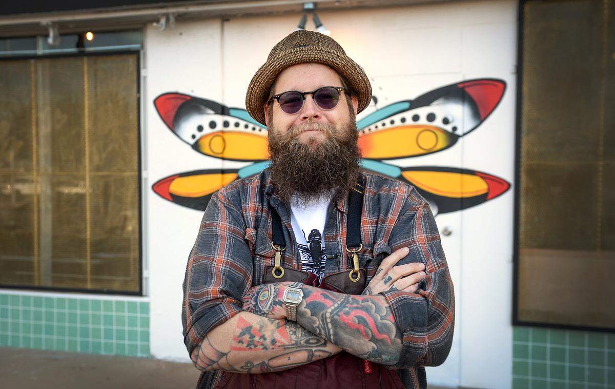 Ian Cookson is the chef and owner at Libelula, a restaurant next to the Crest Theatre in downtown Fresno.