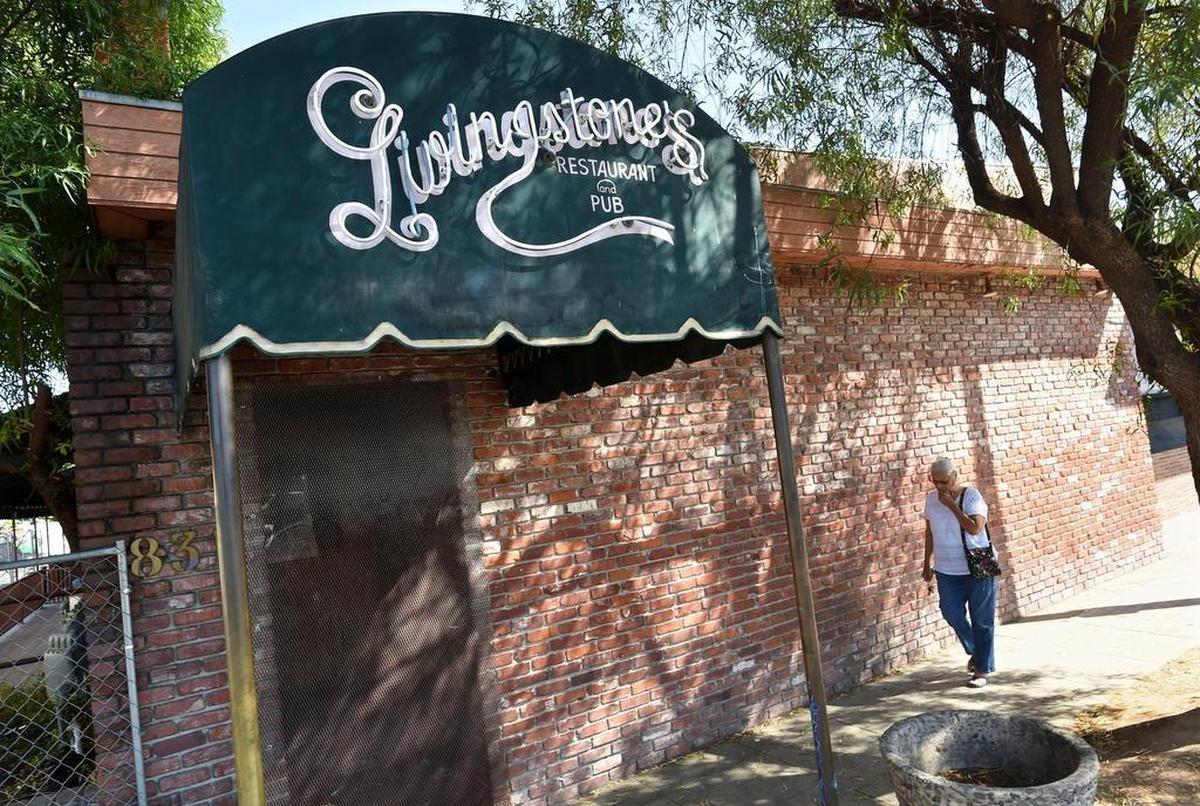 After several false starts, work has finally started on renovating Livingstone’s after a fire nearly destroyed it.