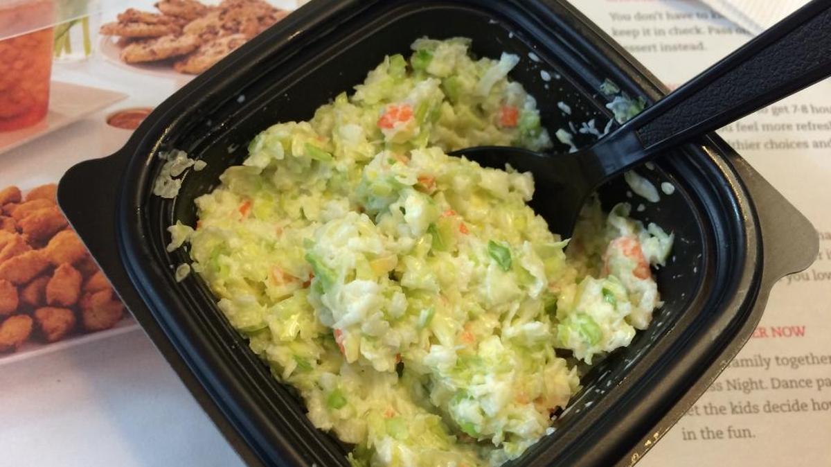 Chick-fil-A will take its beloved cole slaw off its menu Jan. 18.