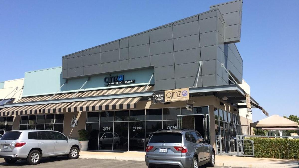 
Ginza Asian Bistro at Palm and Nees is an Asian fusion restaurant with a sushi bar and Japanese grill.
