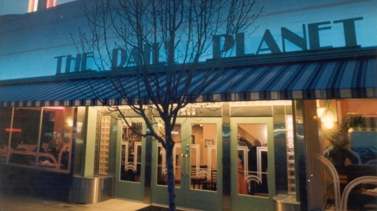 The Daily Planet restaurant was a favorite Fresno restaurant. It closed in 2005.