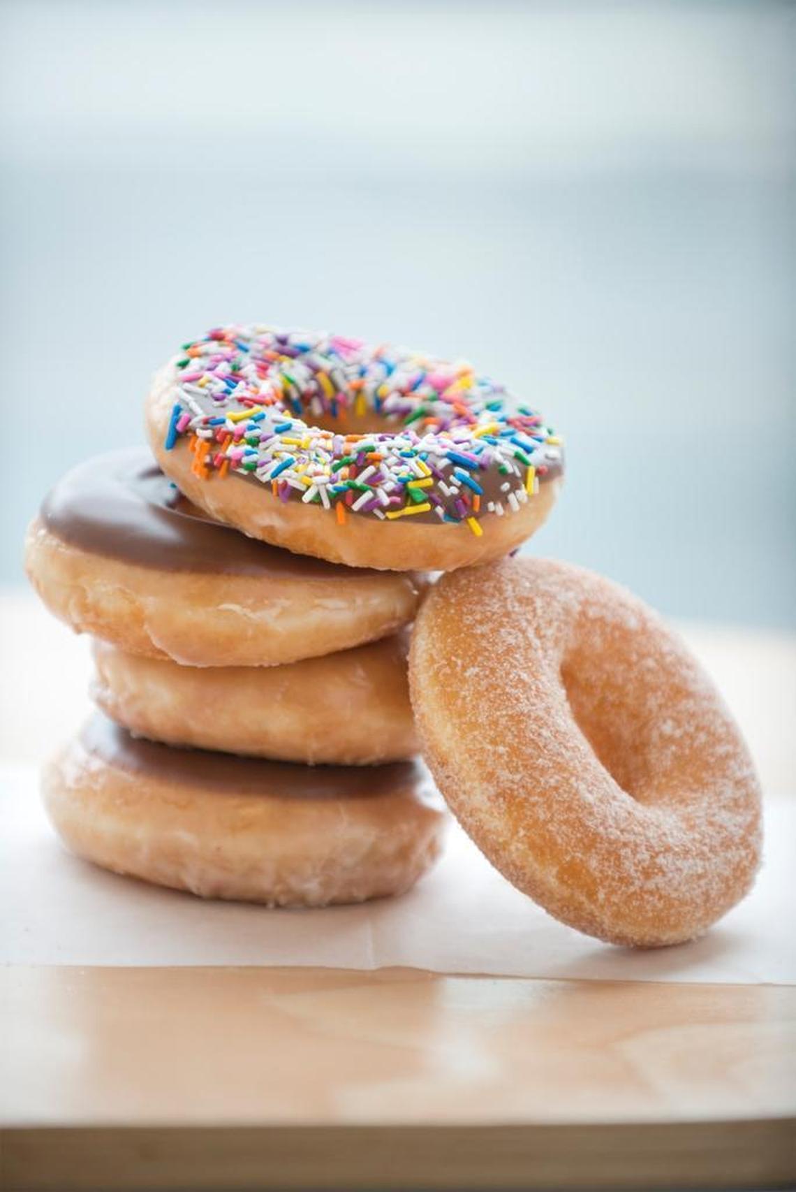 Krispy Kreme will give away one free doughnut of your choice with no purchase necessary on National Doughnut Day Friday.
