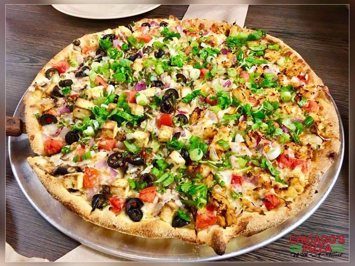 Chicago’s Pizza With a Twist serves pizza like this one at its new Clovis location.