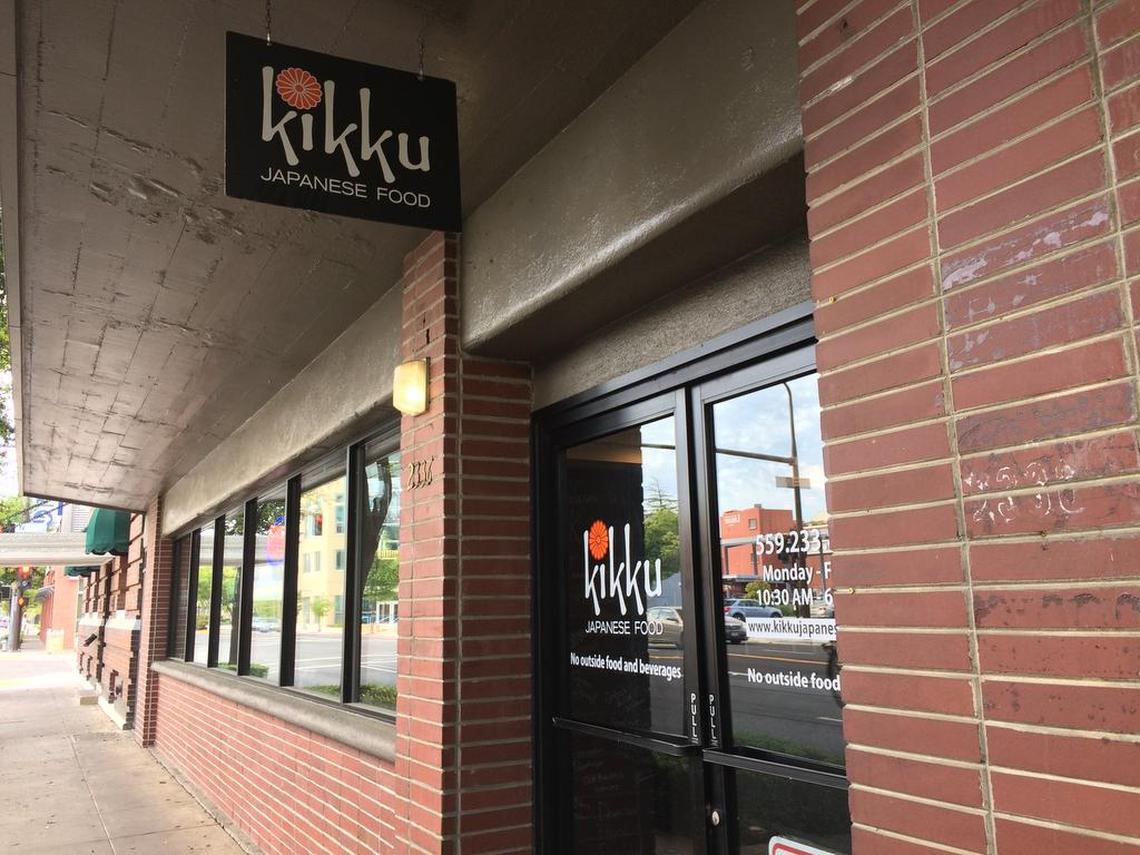 Kikku Japanese Food at 2336 Tulare St. is open from 10:30 a.m. to 6:30 p.m. Mondays through Fridays.
