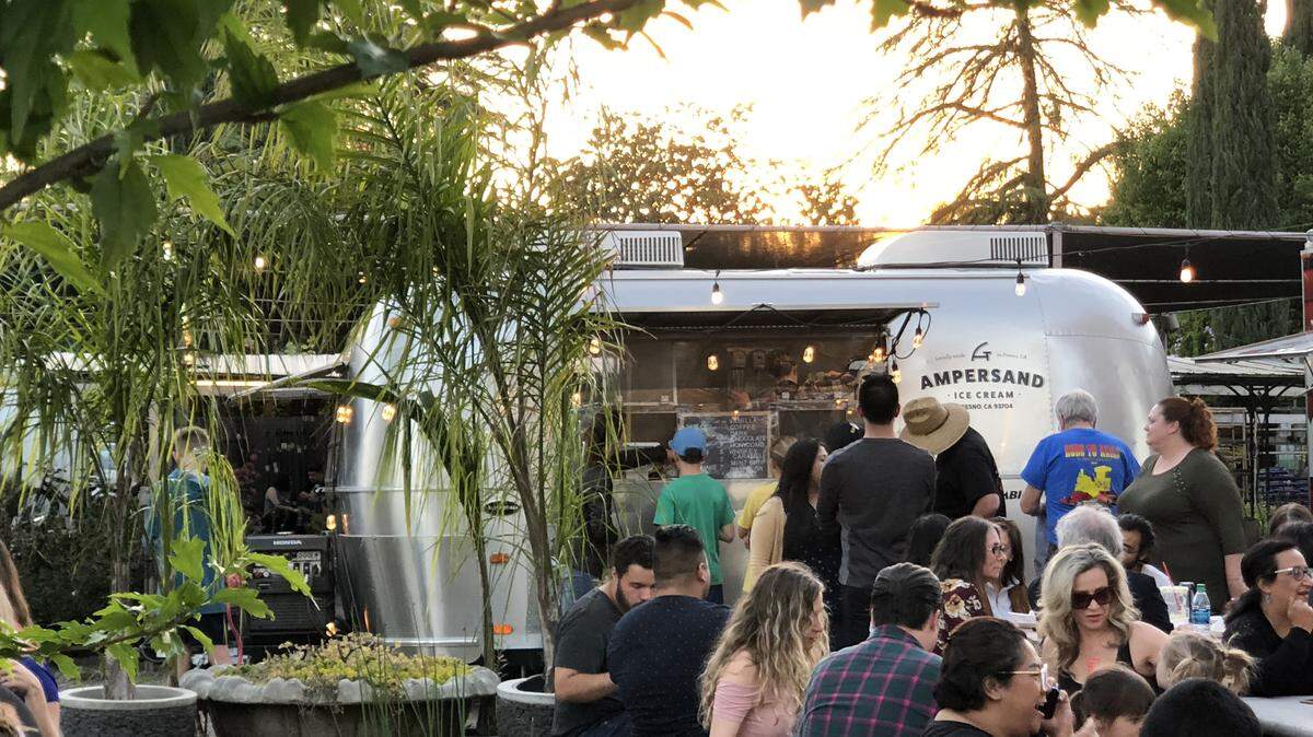 Ampersand Ice Cream is increasing production so it can sell its ice cream at more locations, including food truck events where it serves ice cream from its airstream trailer.