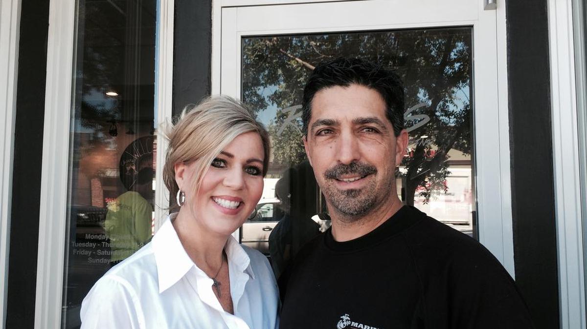 Renee and Brian Velasquez ran REV’S. Brian Velasquez is a former Marine and Le Cordon Bleu-trained chef who once worked at Gary Danko.